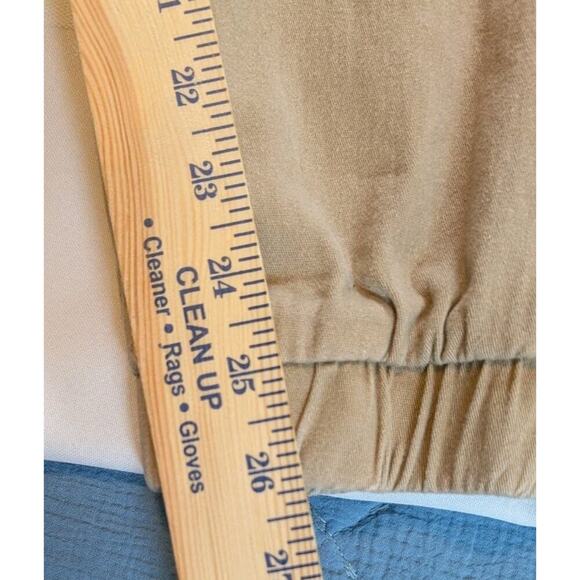 Ring Of Fire Tan Twill Moto Joggers Unisex Size XL Pull-on Trippin Graphic - Picture 7 of 9